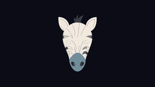  Whimsical Zebra Icon for Imaginative Stories