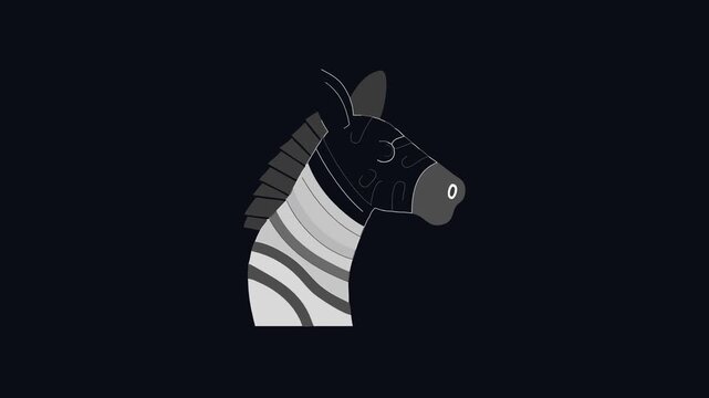  Charming Zebra Icon for Kids' Fun