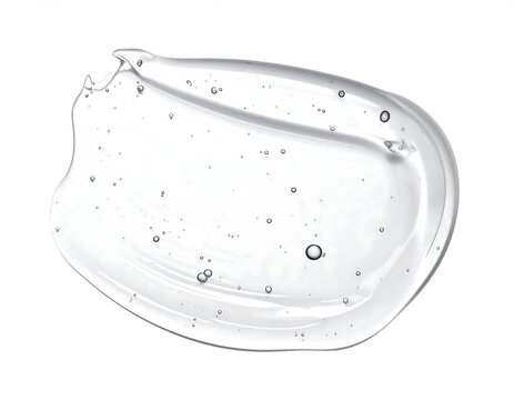 Close up of clear gel cream.