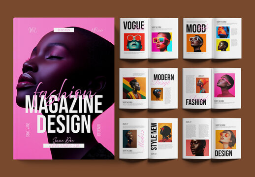 Fashion Magazine Design