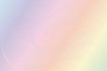 Fototapeta premium Abstract bright gradient background with circular elements. Vector illustration