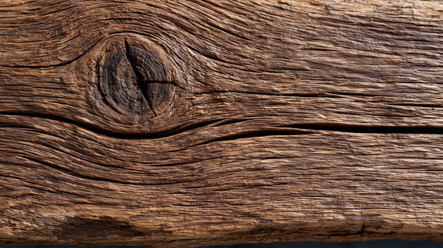 Weathered oak plank surface with deep natural grain lines and aged knots filling the frame, ideal for artisan product displays, rustic branding backgrounds, handcrafted goods