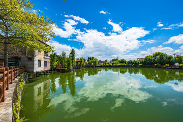 Obraz premium Shangyue Ancient Village, Fogang County, Qingyuan City, Guangdong Province