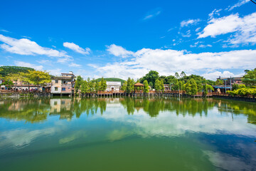 Fototapeta premium Shangyue Ancient Village, Fogang County, Qingyuan City, Guangdong Province