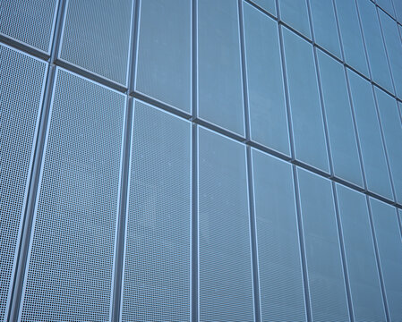 Modern AI Data Centre Facade