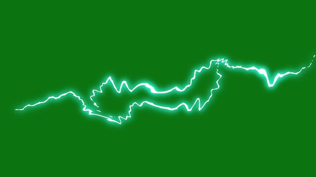 Realistic electric lightning storm with bright thunder flash and glowing energy explosion, dynamic thunderbolt overlay animation, cinematic power strike effect on transparent background 4K