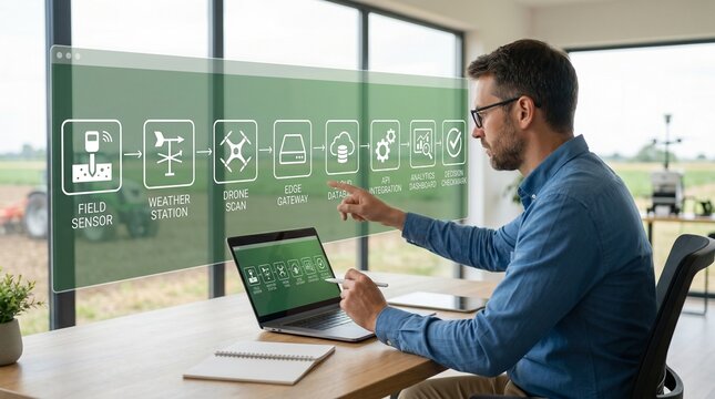 Smart Farming Data Pipeline and Precision Agriculture Technology Management