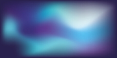 Obraz premium Abstract Blue and Purple Gradient Background With Soft Glowing Light Waves and Futuristic Blur Effect.
