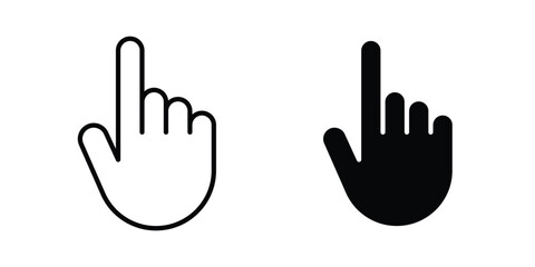 Obraz premium Finger icon