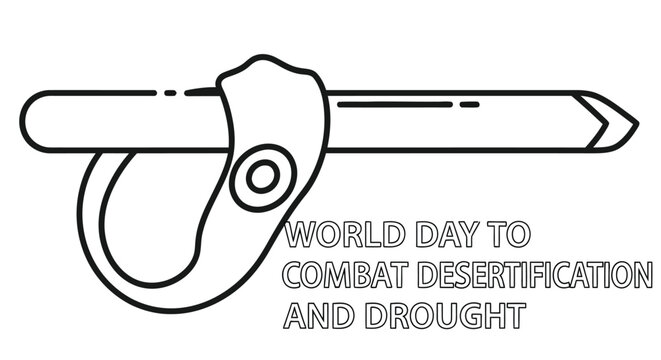 World day to combat desertification and drought logo