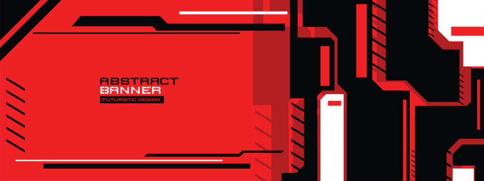 Futuristic Mecha Gaming Wallpaper with Black and Red Featuring High-Contrast Aesthetic.