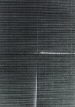 Folded Photo Paper Texture with Fine Line Pattern and Vintage Overlay