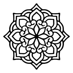 mandala design drawing illustration art © Ruska Studio