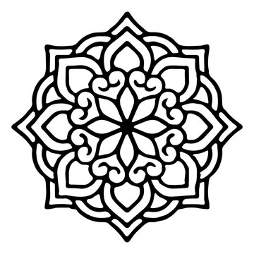 mandala design drawing illustration art