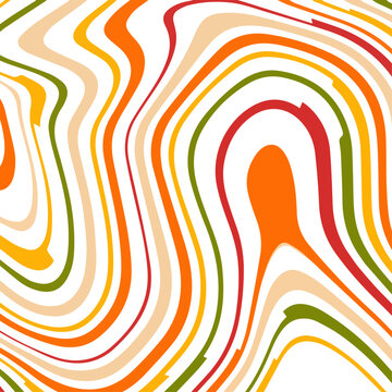 Vibrant Abstract Liquid Flow Texture with Modern Contour Design