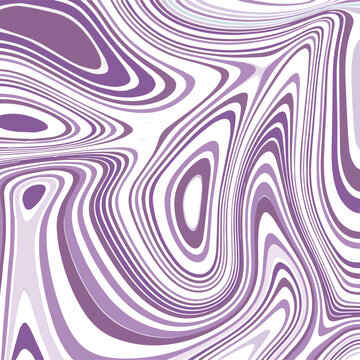 Abstract Fluid Marble Pattern with Organic Topographic Contour Lines
