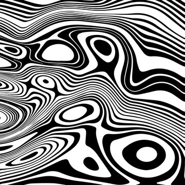 Monochrome Abstract Surface Pattern Inspired by Natural Formations