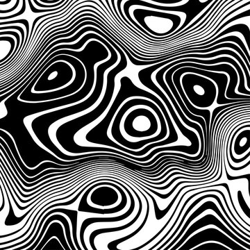 Minimalist Contour Map Inspired Abstract Background Design