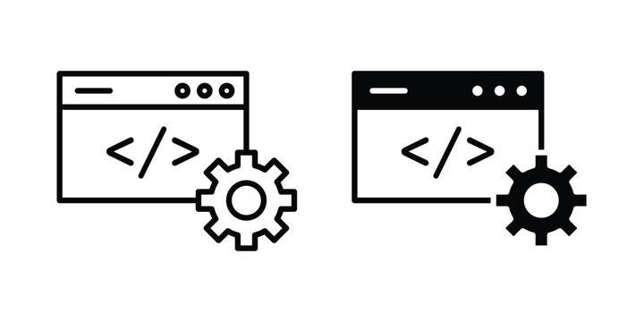 Web development icon