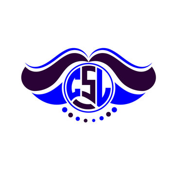 CSL letter logo creative design. CSL unique design