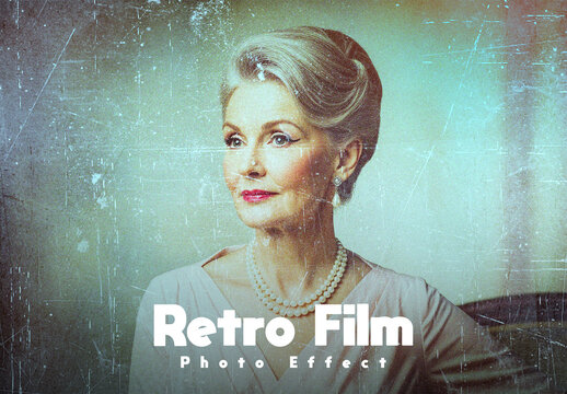 Retro Film Photo Effect