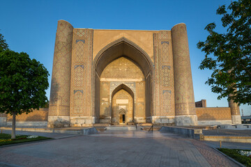 Obraz premium The Bibi-Khanym Mosque in Samarkand
