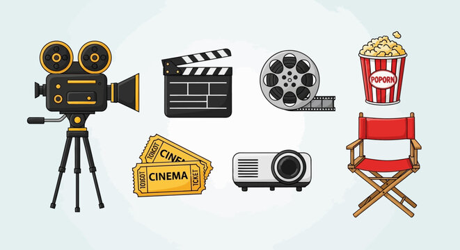 Film and cinema movie production tools.