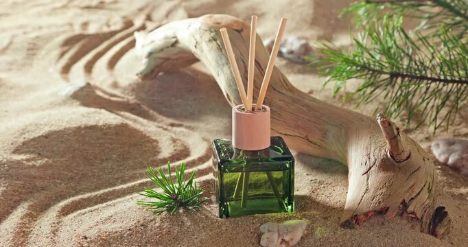 Unique fragrance diffuser smelling of summer and holidays.