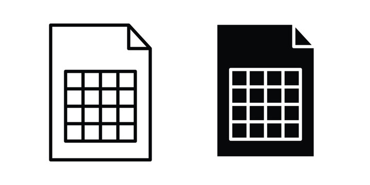 Spreadsheet icon