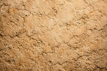 Fototapeta premium Natural texture of cracked dry earth in warm brown and ochre tones. This environmental background is great for drought awareness climate change articles and desert travel blogs