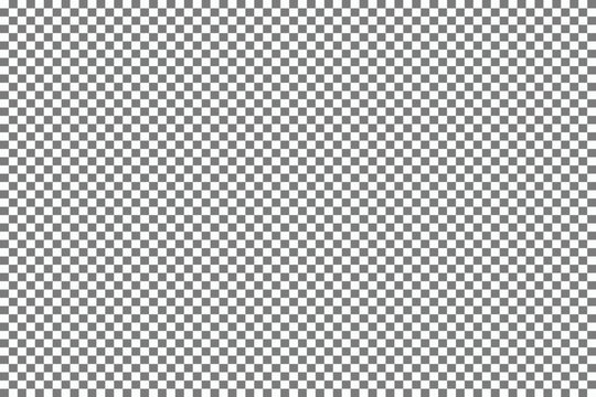 transparent pattern background. Abstract geometric black circle halftone. simulation alpha channel transparency texture. White and gray checkered pattern