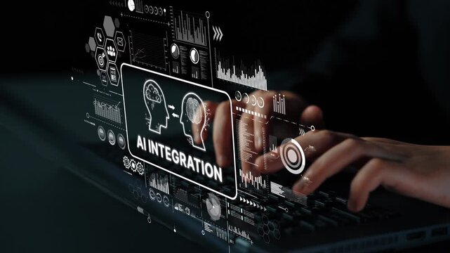 Innovative AI Integration Concept with Digital Interface and Human Interaction for Future Technology Solutions. Asymptotic smart data analytic.