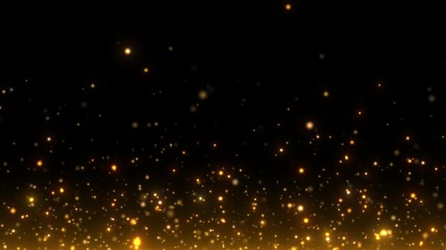 gold sparkle lights particles backgrounds animation