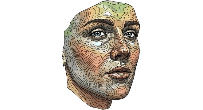Close-up portrait of ancient Egyptian pharaoh sculpture.
