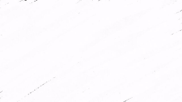 2D Hand Drawn Brush Stroke Matte Transition with Transparent Background