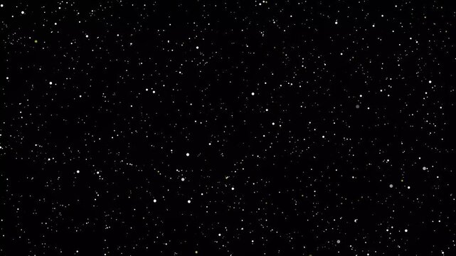 Twinkling stars animation, twinkle star glitter sparkle, white cartoon blinking stars, 3D Animation, Ultra High Definition, Sky shining twinkle Star on black screen background. 4k video