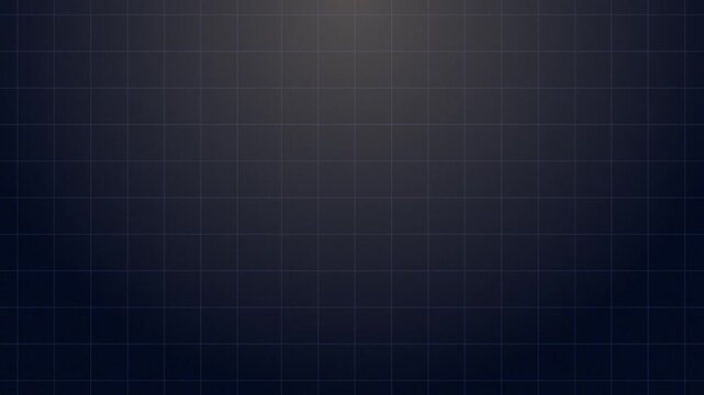 Animation of Wiggling Lines grid on black background 4K grid twinkling