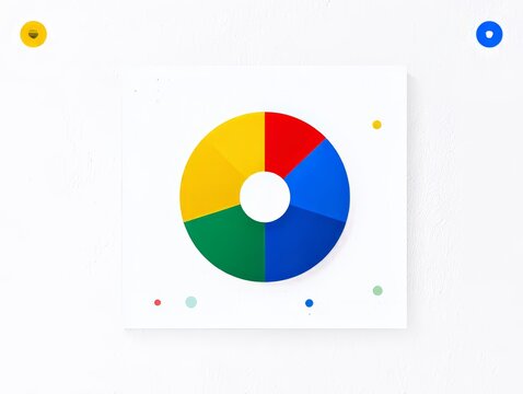 Color Wheel Chart Design Poster