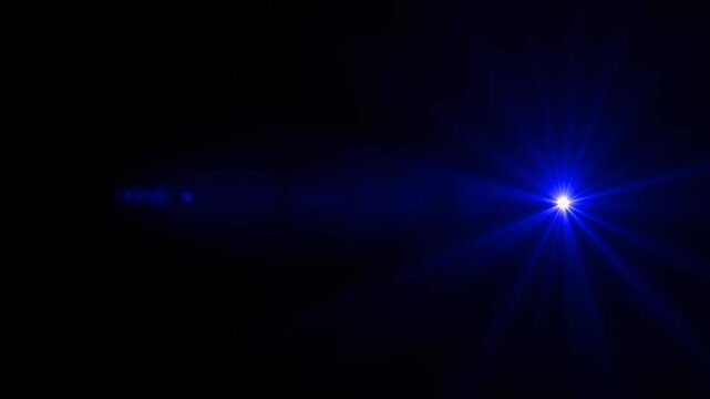 . High-quality stock footage of sun rays light effects, Optical Lens flare light background 