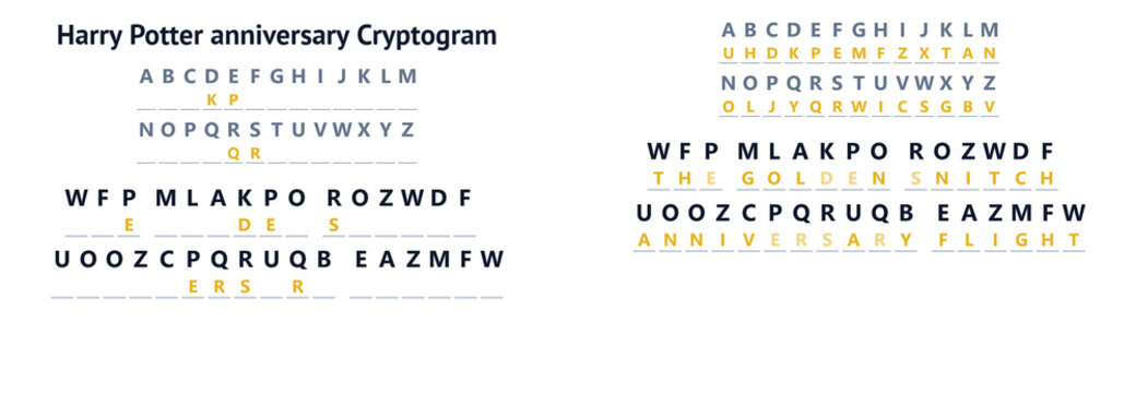 Magic School Cryptogram Game Printable Secret Decoder For Greeting Cards Design And Web Clip Art
