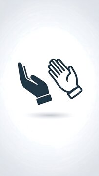 Hand gestures.