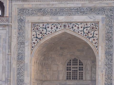 Taj Mahal Iconic Mughal Architecture Agra India