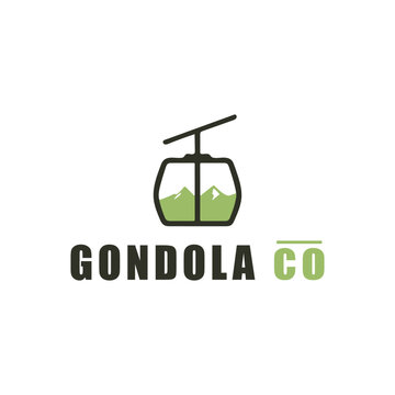 Minimalist Gondola Company Logo Design