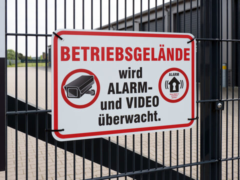 Betriebsgel&auml;nde wird &uuml;berwacht - Firma sch&uuml;tzt sich vor Einbrechern und Spionen per Alarm und Video