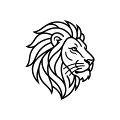 Lion head vector © Bisal