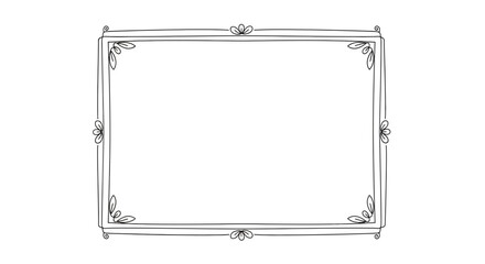 Ornate Metal Picture Frame Border. © Dwi