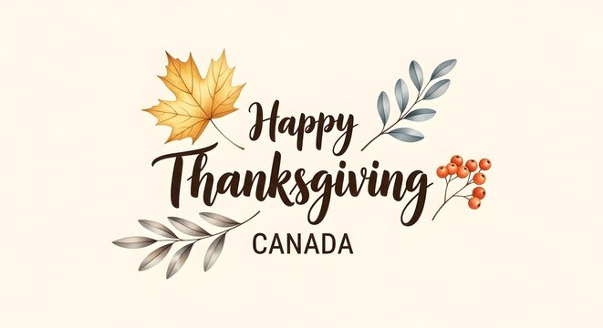 Happy thanksgiving canada celebrating gratitude on thanksgiving day