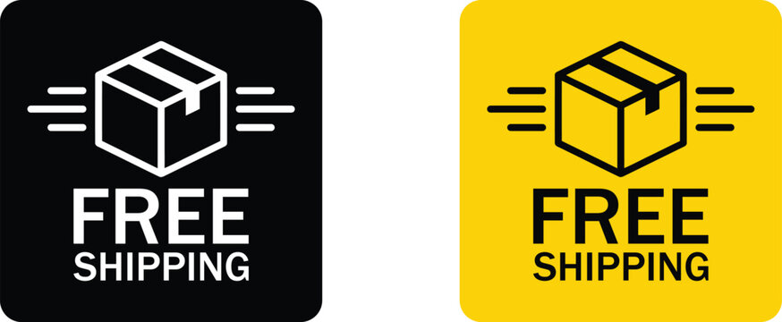 Free shipping badges for e commerce websites