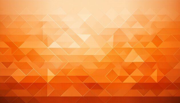 orange abstract geometric background with triangular shapes