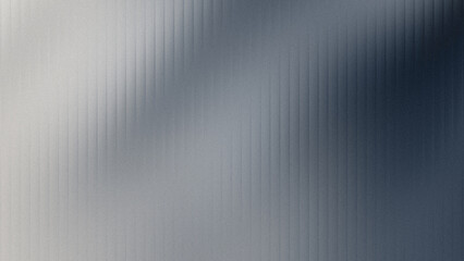 Naklejka premium Monochrome reeded glass distortion gradient with subtle grain texture